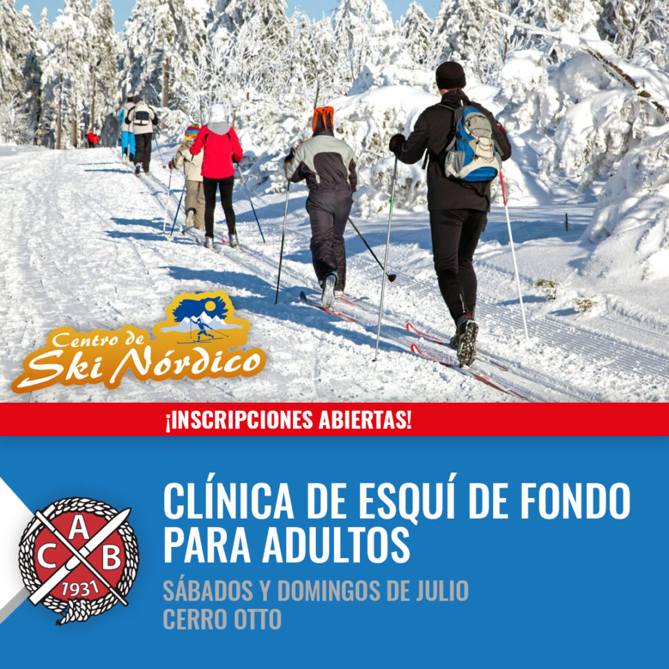 Flyer clinica esqui de fondo en Otto