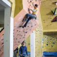 Escalada muro