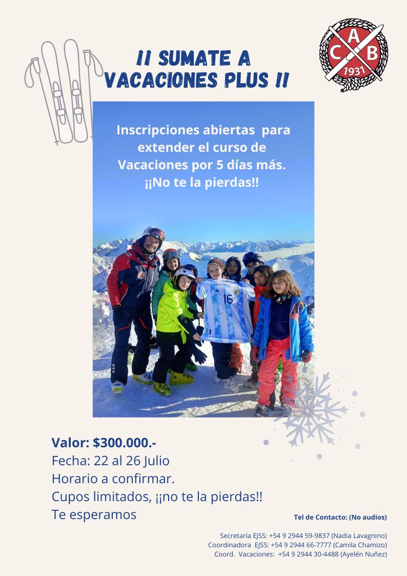 Vacaciones plus